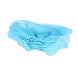 Anti Skid Disposable Non-Slip Home/Lab Safety Disposable PPSB Shoe Cover - up to Size XL Blue 50 Pai