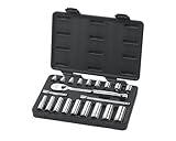 GearWrench 80557 21 Piece 3/8-Inch Drive SAE Socket Set (Standard/Deep) by GearWrench [並行輸入品]