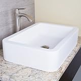 VIGO Navagio Matte Stone Vessel Bathroom Sink [並行輸入品]