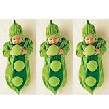 Baby Pea Outfit Sleepsuit Sleeping Bag Swaddle Wrap Blanket - Green by HASSADIN122