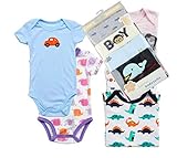 Boys Newborn & Infant Carter's ベビー漫画ボディスーツ Baby Boys' 5-Pack Short Sleeve Bodysuit BB@JPZ501B-0106