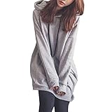 (マーシェル) Marshel マタニティ パーカー ゆったり トップス 長袖 フード付き カジュアル おしゃれ 産前 産後 長く使える 妊婦服 S