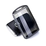 [Unhoke] CX8 キーケース クリア CX5 キーカバー 透明 MX30 CX60 CX-30 ロードスター などに適応 スマートキーケース 高級 軽量 傷防止 TPU製 (ブラッククリア)