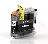 LC111BK互換インク (ブラック単品) ブラザー用 MFC-J987 J980 J897 J890 J877 J870 J827 J820 J727 J720 DCP-J957N J952N J757N J752N J557N J552N 対応