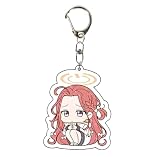 ブルアカ キャラクターアクリルキーホルダー デフォルメ 台紙なし 萌えグッズ 非公式 04 [並行輸入品]