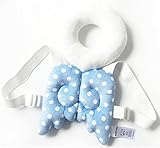 AGUNI® 赤ちゃんの後頭部を保護 セーフティーリュック 安全 衝撃吸収グッズ 怪我防止 肩ひも調整可 (ブルー)