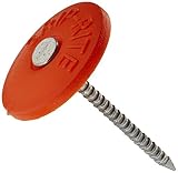 Grip Rite 112PRCAP1 1 lb Round Plastic Cap Grip-Cap Nail, 1-1/2" [並行輸入品]
