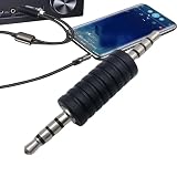 3.5mmオーディオジャック,ステレオ Aux プラグ オーディオ ケーブル ジャック アダプター - 3.5 Auxアダプター、ステレオジャック用ストレートコンバーター、イヤホンコネクター