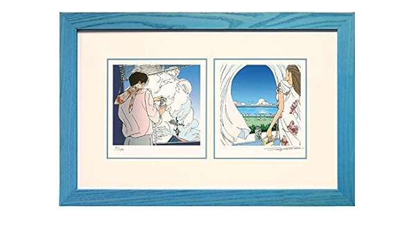 超人気新品 わたせせいぞう 版画 おとずれ シリアルナンバー 直筆サイン有り 150 7 版画 Labelians Fr