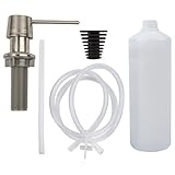 Ldr 501 6550ssデラックスソープ/ローションディスペンサーキッチンや洗面所シンク用、ステンレススチール