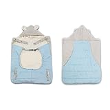 ベビーホッパー 抱っこひもとベビーカー用 ひざ掛け 防風・防水・防寒ケープ 改良タイプ U型人間工学設計 子供お出かけ 出産祝い ベビーキャリー 2WAY