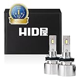 HID屋 フォグランプ LED H8 H11 H16 10200lm 黄色 イエロー 3000K 爆光 Vシリーズ 車検対応 2本1セット
