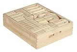 ECR4Kids Hardwood Building Blocks with Wooden Storage Tray (48-Piece) [並行輸入品]