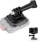 IFOOTAGE プレート, 三脚マウントアダプター Q38-SP, Gopro Hero 12, 11, 10, 9, 8, 7, 6, 5, 4, 3, 3+, Hero Session, Gopro Max, Akaso, DJI osmo アクションカメラ対応アクションカメラクイックリリース三脚マウント