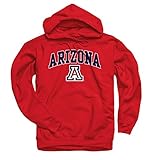 Arizona Wildcatsアーチwithロゴフード付きスウェットシャツ X-Large