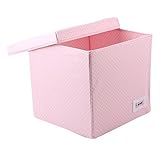 Minene Storage Cube (Pink Gingham) by Minene