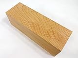 【無垢材】欅（ケヤキ）ブロック材　けやき・端材・木材・角材 (KEY53ｂ 96×96mm 長さ288mm)