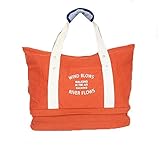 SBOYS(エスボーイズ) マザーズバッグ 防水 二層式 旅行バッグ 靴収納 多機能 特大サイズ トートバッグ 軽量 スポーツバッグ 機内 持ち込み (オレンジ)