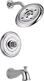 Delta T14497-LHP Cassidy 14 Series Bathtub & Shower Trim without Handle, Chrome [並行輸入品]