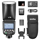 Godox V1 V1Pro O フラッシュキット オリンパス パナソニック カメラ TTL スピードライト 2.4G ワイヤレス HSS 1/8000s 取り外し可能なサブフラッシュ SU-1 オリンパス パナソニック カメラ用