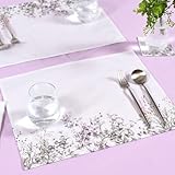 スタイルデコール(STYLE Decor) ランチョンマット 綿100% 2枚セット 洗える 布製 35×44cm スタンダード フローラルガーデン W2805010