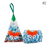 Nice Days（ナイス　ディズ） 子供靴下 床靴下 ソックス ルームソックス ふわふわ 防寒 暖かい 滑り止め 超可愛い 動物 ギフト (4-8歳, 猫)