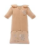 エルフ ベビー(Fairy Baby)オーガニックコットンベビースリーパー 着る布団 2WAY 寝冷え防止 90cm ブラウン