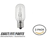 25ワット交換用for Jerdon jpt25 W Light Bulbs for Lightedミラー2電球