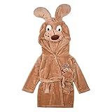 cm-trading バスローブ キッズ ガウン ルーム ウェア 子供用 長袖 フランネル 動物 ネグリジェ ベビー モコモコ パジャマ フード付 部屋着 男女共用