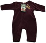 MascotWear See My Hood幼児24月Arizona State Sundevilsポリエステルフリースジップアップフード付きOnesie