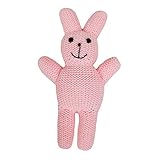 Estella Baby Rattle Toy, Straight Bunny, Pink by Estella