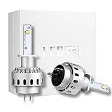 オートLEDヘッドライト変換キットH3ヘッドランプBulsハイパワー50w 10000LM 6500K - 2パック (H3)