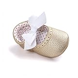 ガールズプリンセスシューズ　ベビー　女の子 可愛いフォーマル靴　蝶結び　王女靴 女児　マジックテープ付き靴　快適　綺麗　柔らかい底靴　結婚式　PUレザー　金色　12-18ヶ月に対応靴　春　夏　秋