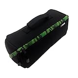 フジ矢(Fujiya) 布製工具ケース HIPPO CASE FHC-LG ガバッと開いて中身が見やすい 迷彩ファスナーgreen