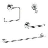 Delta KA-TRI-4-PC Trinsic 4-Piece Accessory Kit, Chrome [並行輸入品]