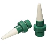 amzmonnsuta　2個入りセラミック製点滴ノズル　自動的　節約　ウォーターノズル　ガーデン植物点滴水まきツール
