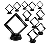 Crystal craft ディスプレイケース コイン ケース 透明 おしゃれ ネイル サロン 展示用 １０個セット【ブラック】