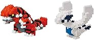 カワダ ナノブロック ポケットモンスター グラードン NBPM_062 & ナノブロック ポケットモンスター ルギア NBPM_032【セッ