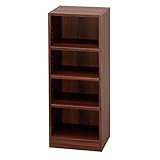 アイリスオーヤマ（IRISOHYAMA） スペース フィット ラック ウォールナット S-SFR9035 生活用品 新生活 収納 インテリア オフィス