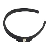 フェラガモ FERRAGAMO アクセサリー幅2cm ヘアバンド リボンチャーム ミスヴァラリボンMISS VARA BOW-340086-ブラック(黒) [並行輸入品]