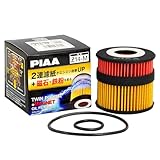 PIAA(ピア) 車用 オイルフィルター ツインパワー+マグネット 1個入 [トヨタ/マツダ車用] ハリアー・レクサス・クラウン_他 Z14-M 《当社独自開発の2連濾紙構造+マグネットリング採用の最高機能エレメント》