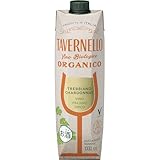【便利な紙パック】 TAVERNELLO(タヴェルネッロ) オルガニコ トレッビアーノ シャルドネ 1L テトラパック [1000ml 白ワイン 辛口 イタリア]