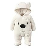 Azhido SLEEPWEAR ユニセックス・ベビー カラー: ホワイト