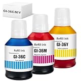 【BAALAND】キャノン用 GI-36 GI-36C GI-36M GI-36Y 3色セット 顔料インク 135ml 互換インクボトル 対応機種 GX7030 GX6030 GX5030 GX4030 GX6530 GX5530