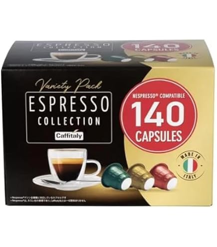 Amazon.co.jp: カフィタリー ネスプレッソ互換カプセル アソート 140個