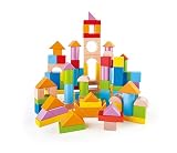 Hape(ハペ) ヨーロッパのカラフルつみき101 E8247 1歳~