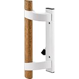 Prime-Line Products C 1128 Sliding Door Handle Set, Wood Handle, White Alum/Diecast by Prime-Line Pr