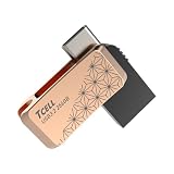 TCELL 4K PRO 超高速 大容量 亜鉛合金 USBメモリ 256GB USB3.2(Gen2) SSD外付け (読込最大1000MB/s、書込最大800MB/s) 【PS5/PS4/Windows/Mac/Chromebook対応】