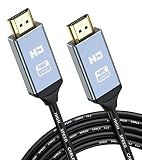 4K HDMIケーブル 3m 超高速HDMI 2.0 壁埋め込み型 CL3規格 AviBrex HDMI Cable 難燃性材 1080p, 3D, 2160p, 4K 60Hz UHD, HDR ARC イーサネット対応 hdmi ケーブル - HDTV, Xbox, Blue-ray Player, PS3, PS4, PCなど適用(グレー)