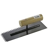 東京西勘 クシメ鏝 本焼 三角目 8ミリ目 240mm